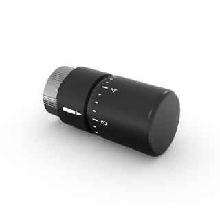 Thermostatkopf DESIGN LINE M30x1.5, 6.5-28°C, Blue Grey