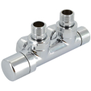 Multiblock Eck, li. Typ Q 1/2AGx3/4KV, weiss