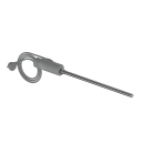 Heizstab mit Steuerung IHC 600 Watt, grau,...