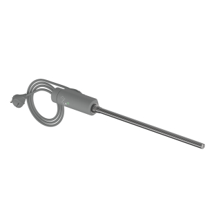 Heizstab mit Steuerung IHC 1200 Watt, grau, Einbaulänge 820 mm