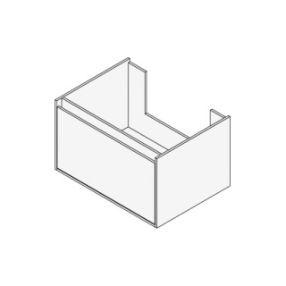 Unterbau GROOVE 70 x 40 x 45-55 cm