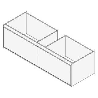 Unterbau GROOVE 150 x 40 x 45-55 cm
