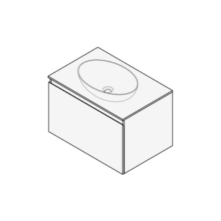 Unterbau FOGO 60 x 45 x 45-55 cm