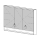 Spiegelschrank SCANA AP 130,4 x 85 x 14,8 cm