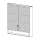 Spiegelschrank SCANA UP 80,4 x 85 x 14,8 cm