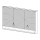 Spiegelschrank SCANA UP 150,4 x 85 x 14,8 cm