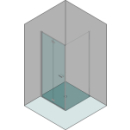 Falt-Pendeltüre Duka Multi-S 4000 new, Bodenmontage