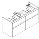 Waschtischmöbel Alterna dinea plus