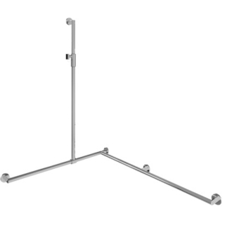 Duschhandlauf HEWI S900 96.5 x 125 x  118.5 cm