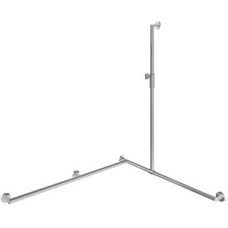 Duschhandlauf HEWI S900 118.5 x 125 x  96.5 cm
