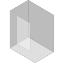 Seitenwand Procasa Cinque rahmenlos 10 mm