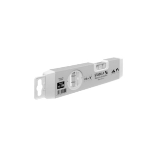 Torpedo-Wasserwaage ADESIO 22 cm, Aluminium-Rechteckprofil