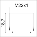 CASCADE® SLC® Strahlregler vergoldet M22X1 01060896