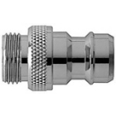 Kupplungsnippel mit RV Messing verchromt AG 1/2"...