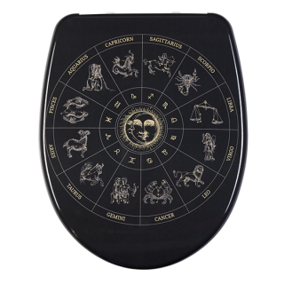 WC-Sitz Nice Slow Down Zodiac 41 - 46.5 X 36.5 CM 31171280