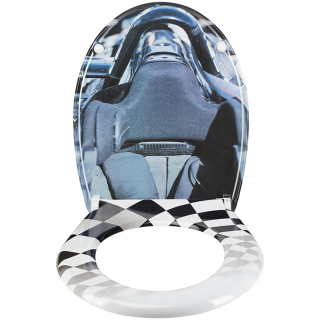 WC-Sitz Nice Slow Down Racing 42.5 - 46 X 37.5 CM 31172101