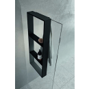 3x Ablage zur Glasbefestigung weiss, für 6-10 mm...