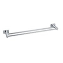 Doppelbadetuchstange Biasca schwarz matt 12.7 X 68 X 4 CM...