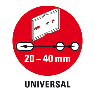Handtuchring Biasca verchromt 5.4 X 22.5 X 15.5 CM 45271923