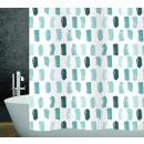 Duschvorhang Textil Paint - blue 180 X 180 CM / CH 81000297