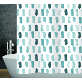 Duschvorhang Textil Paint - red 180 X 180 CM / CH 81000301