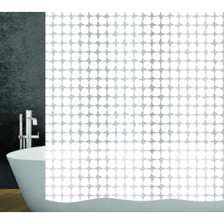 Duschvorhang PEVA Rocky - white 180 X 200 CM 81010100