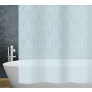 Duschvorhang PEVA Cubic - light blue 180 X 200 CM 81010126