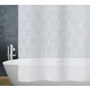 Duschvorhang PEVA Cubic - silver 180 X 200 CM 81010130