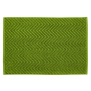 Frottiervorleger Chevron grey, 100% Baumwolle ~ 50 X 70...