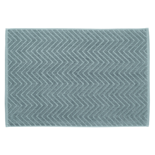 Frottiervorleger Chevron beige, 100% Baumwolle ~ 50 X 70 CM 81200101