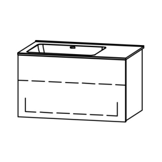 Möbelkombination Procasa Tre Easy 80 80 x 45 x 50 cm