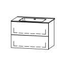 Möbelkombination Procasa Tre 80 80 x 55 x 50 cm