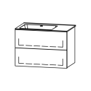 Möbelkombination Procasa Tre 80 80 x 55 x 50 cm