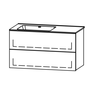 Möbelkombination Procasa Tre 100 100 x 55 x 50 cm