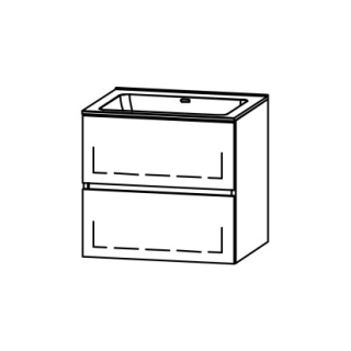 Möbelkombination Procasa Tre Line 60 60 x 55 x 50 cm