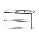 Möbelkombination Procasa Tre Line 100 100 x 55 x 50 cm