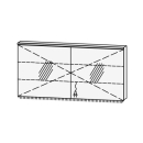 Spiegelschrank Procasa Cinque 140 140 x 71.9 x 14.1 cm