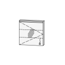Spiegelschrank Vanity Cubo 2 70 x 73.2 x 14.1 cm