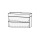 Möbelkombination Vanity Seto Line 102 101 x 50 x 44.5 cm