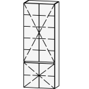 Hochschrank Vanity Keramik Line