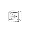 Unterbau Vanity Bocco Style