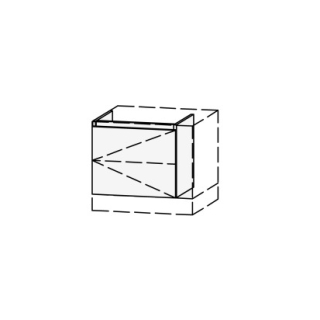 Unterbau Vanity Bocco Style