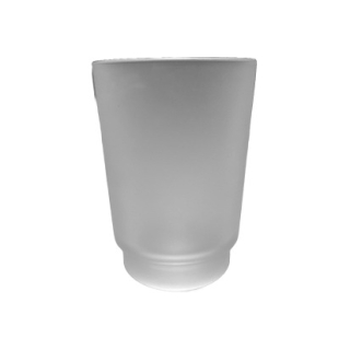 Zahnglas, matt 7.2 x 10.2 x 7.2 cm