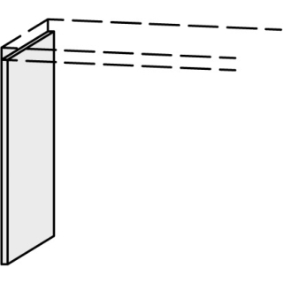 Seitenteil  Vanity Bocco