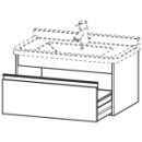 Waschtischmöbel Ketho