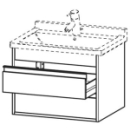 Waschtischmöbel Ketho