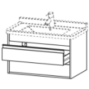 Waschtischmöbel Ketho