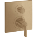 Thermostatmi.-Endmontageset, Hebelgriff, Absperrv.