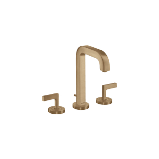 Dreilochbatterie, A 140 mm, ohne Platte, Hebelgri.