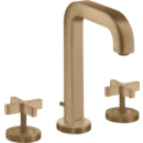 Dreilochbatterie, A 140 mm, ohne Platte, Kreuzgri.